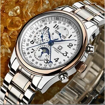 Швейцарские карнавальные часы известного бренда Роскошные автоматические