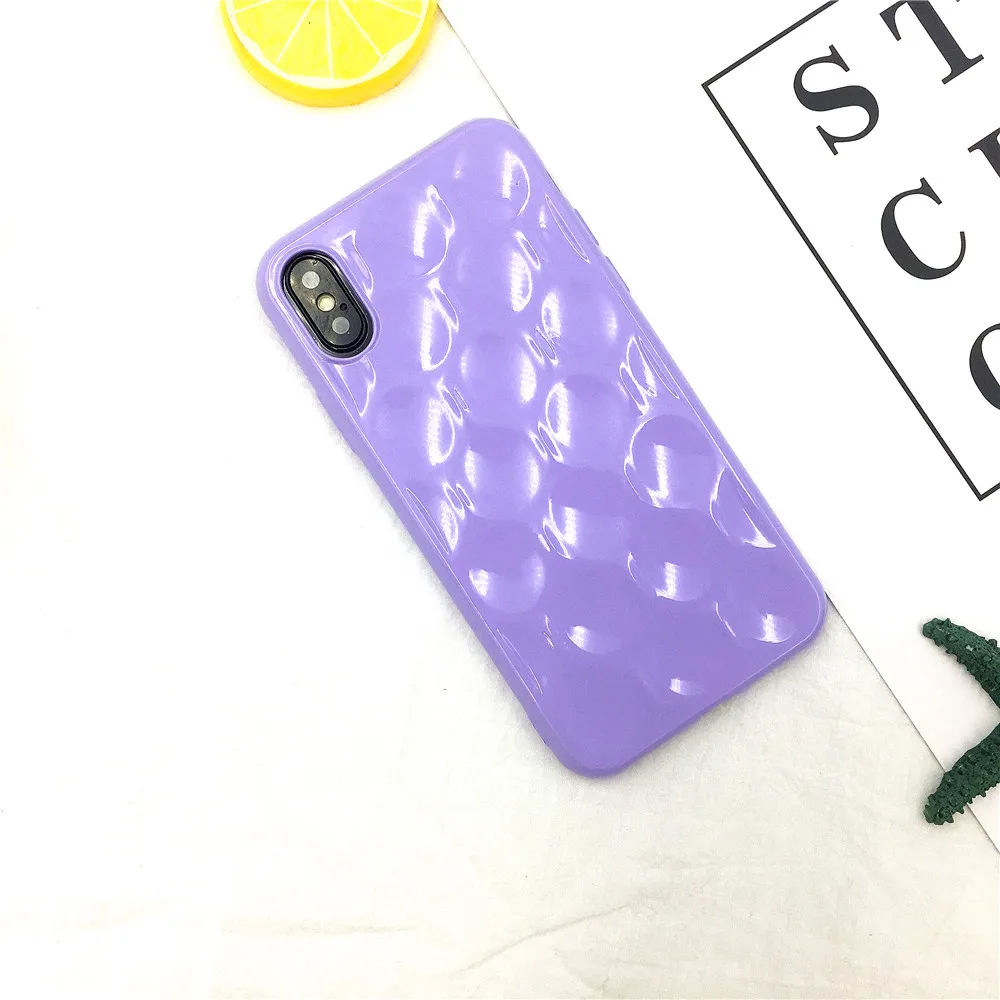 3D силиконовый чехол для iPhone X 10 мягкий ТПУ высокое качество ударопрочный 7 8 6 6s Plus