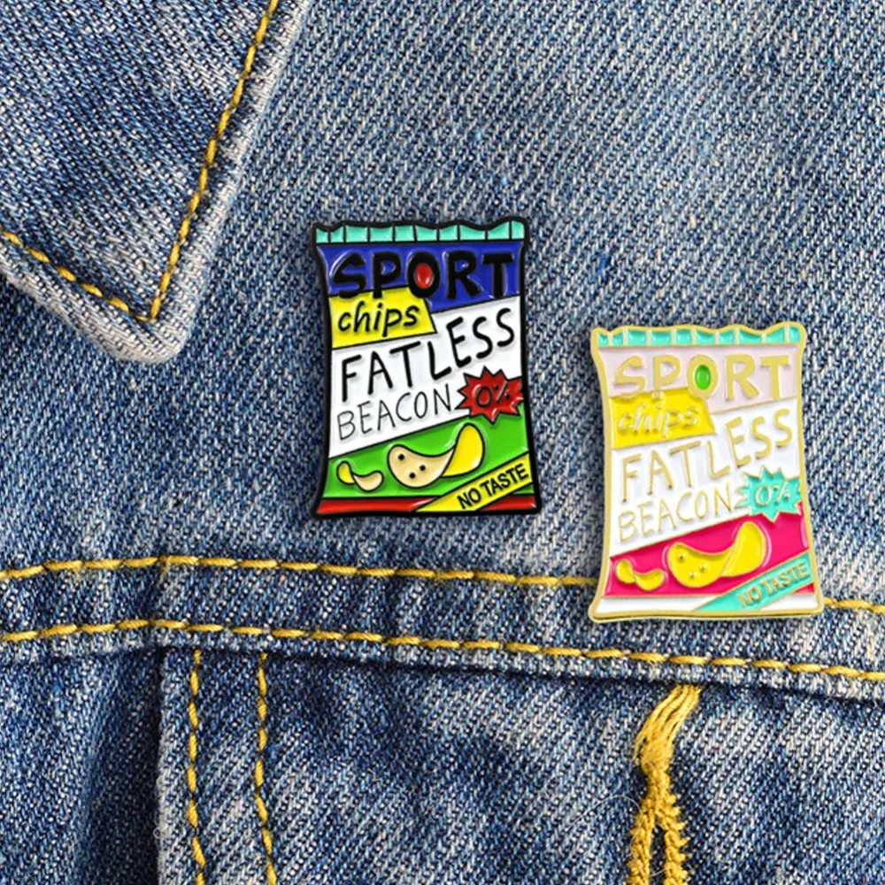 Милая мультяшная Картофельная брошка картофель фри капельная бижутерия