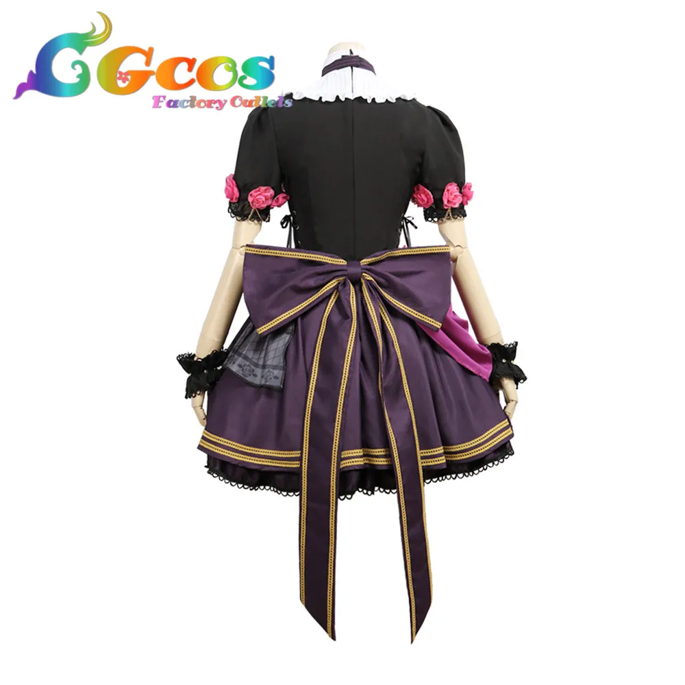 CGCOS Косплей Костюм BanG Dream! Roselia Neo-Aspect Ako Udagawa Платье Аниме Униформа Хэллоуин Аниме игра