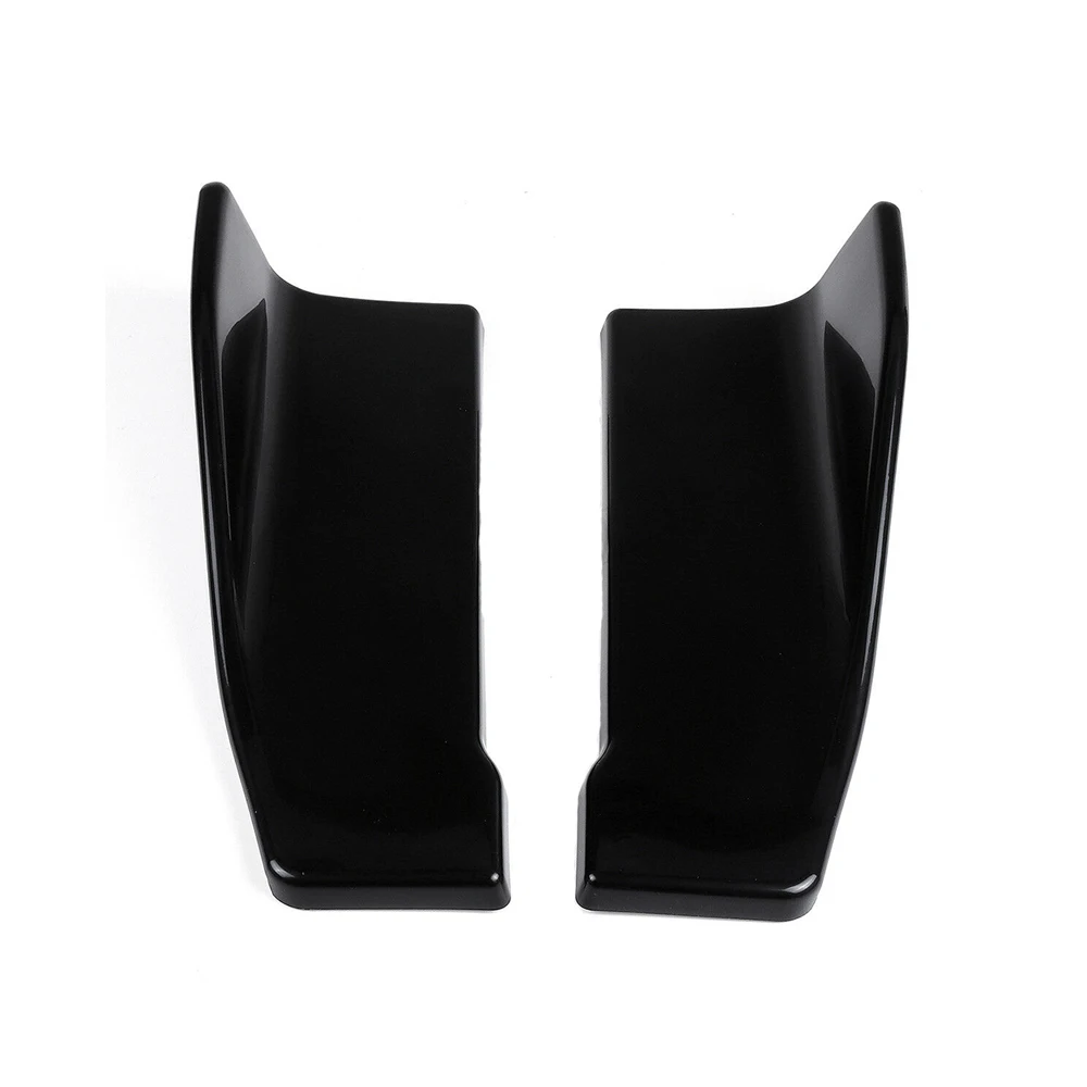 Универсальный Блестящий углеволоконный спойлер для автомобиля 2 шт. с углом