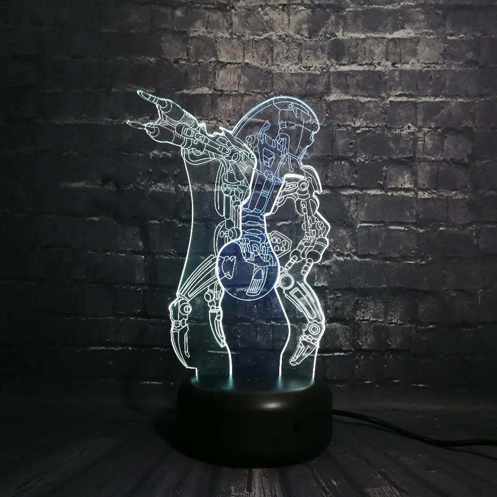 Звездные войны 3D иллюзия светодиодный ночник BB8 Walker Дарт Вейдер R2D2 Бэтмен Joker Face X