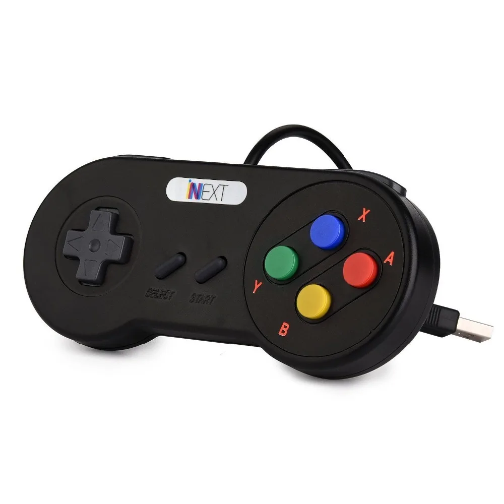 USB геймпад проводной игровой контроллер Джойстик контроллер для ретро SNES игровой коврик для Windows PC MAC компьютер