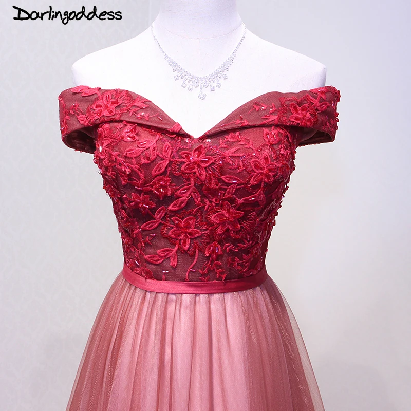 2017 вечернее платье с кружевной аппликацией платья длинным рукавом Robe De Soiree Longue