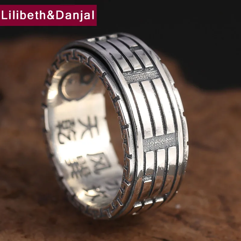 Мужское и женское кольцо из серебра 100% пробы с гравировкой