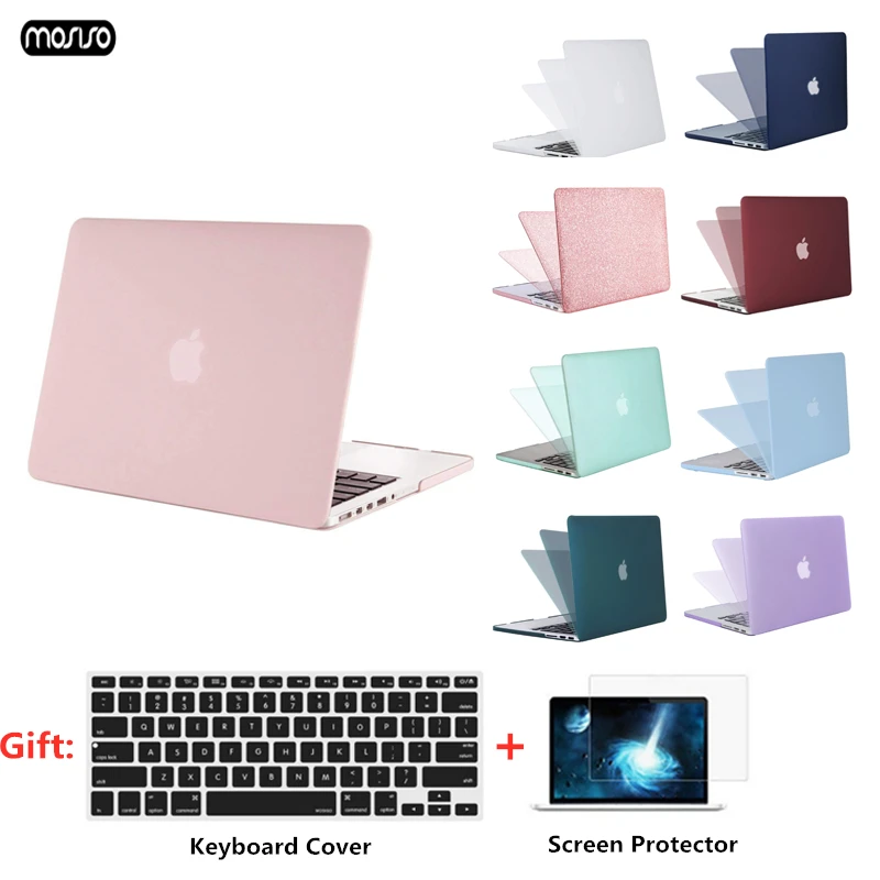 Жесткий чехол MOSISO для ноутбука MacBook Air Pro Retina11 12 13 15 2018 новый дюймов с сенсорной