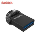 Usb флеш-накопитель SanDisk CZ430 Ultra Fit USB 3,0, 32 ГБ, 16 ГБ, флеш-накопитель 64 ГБ, до 130 МБс., высокоскоростной usb-накопитель, 128 ГБ, 256 ГБ