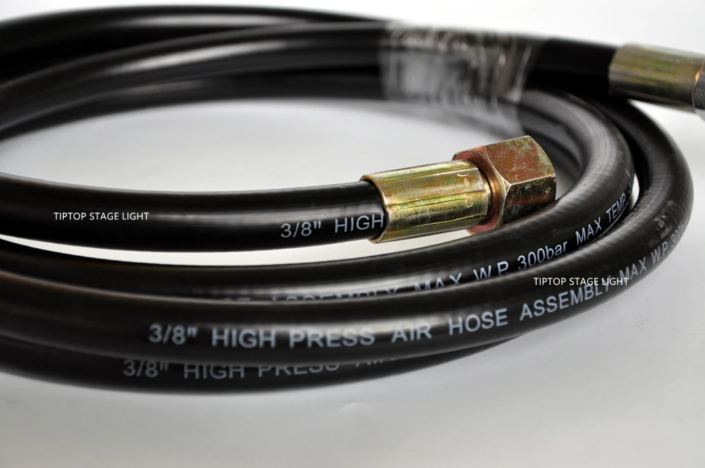 Газовый шланг Gigertop Co2 DJ 3 м/6 м/10 м в длину с быстроразъемным соединителем