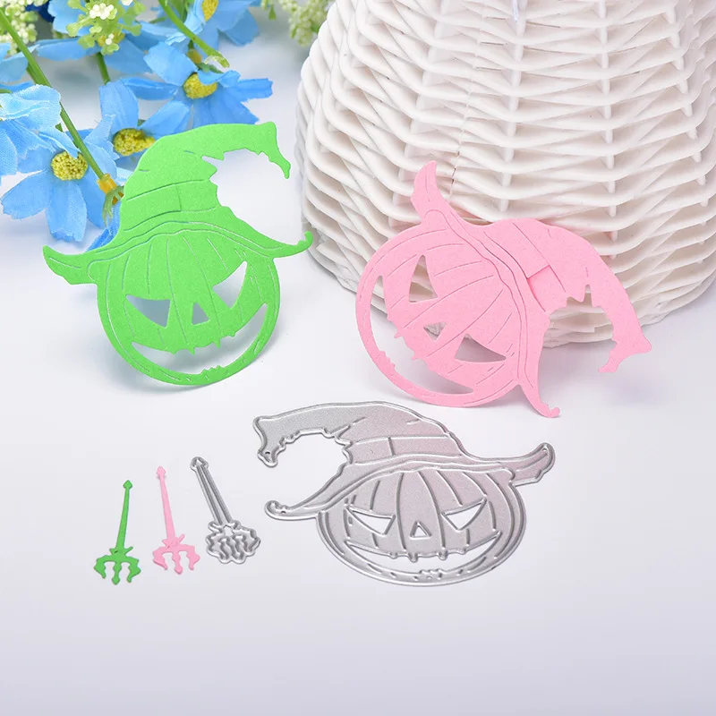 Хэллоуин тыква из металла трафареты для пресс формы Craft DIY Скрапбукинг фото