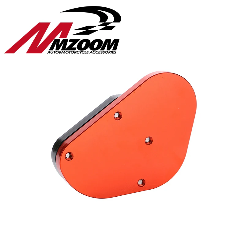 Мотоцикл CNC алюминиевая ножная боковая подставка удлинитель опорная пластина