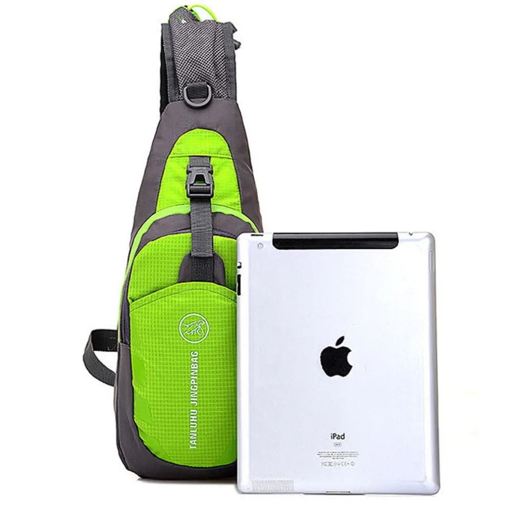 Водонепроницаемая нейлоновая нагрудная Сумка слинг унисекс дорожный мессенджер