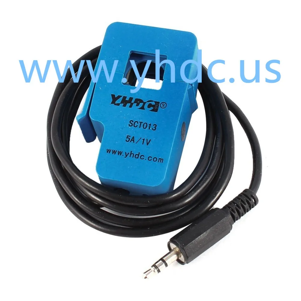 Бесплатная доставка SCT013-005 Input0-5A выход 0-1 В открытым size13 * 13 мм split сердечника