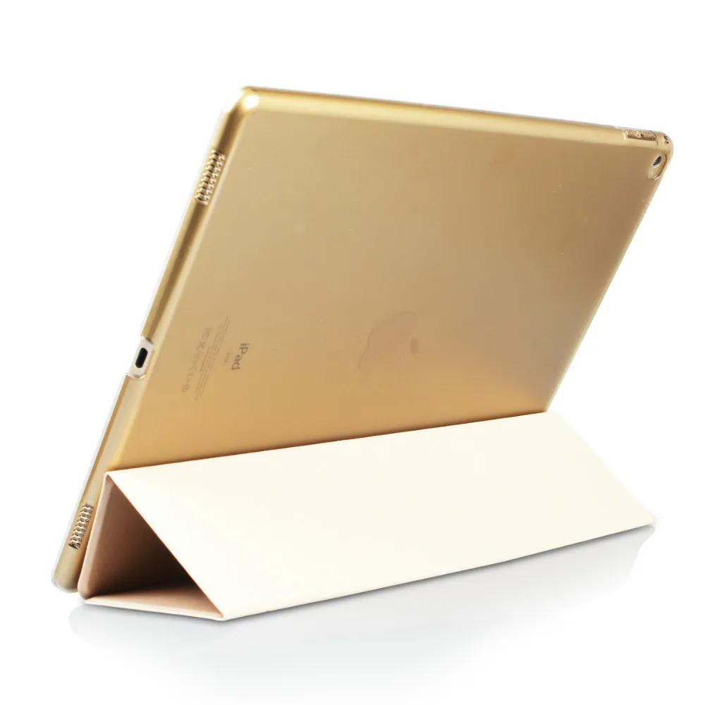 Для Apple iPad Pro 12,9 дюймов флип-чехол для планшета смарт-чехол с автоматическим пробуждением/спящим золотом