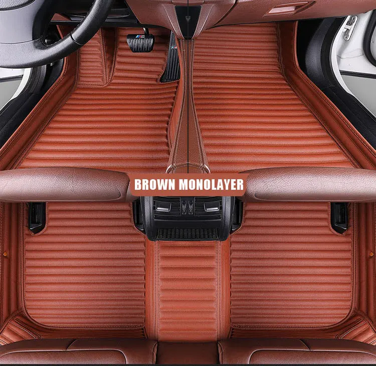 Индивидуальные автомобильные коврики для Porsche, все модели Cayman Macan Panamera Cayenne Boxster 718, аксессуары для стайлинга автомобилей, двухслойные