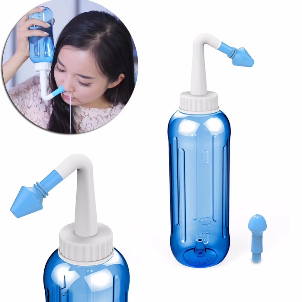 

Adults Children Nasal Wash Cleaner Nose Protector Cleans Moistens Child Adult Avoid Allergic Rhinitis Neti Pot 500ml