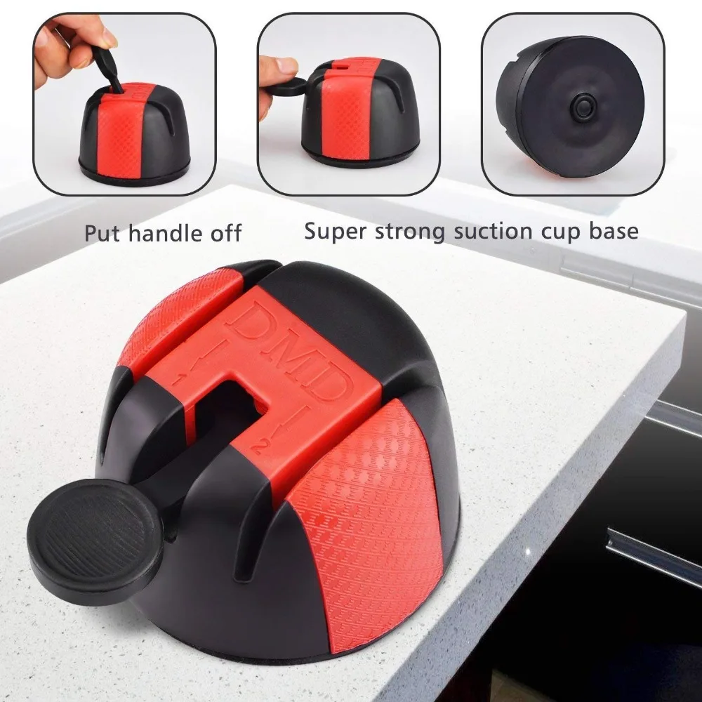 Точилка для карманного ножа мини переносная точилка ножей с мощной присоской