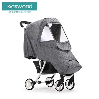 Black C Роскошная детская коляска Babyfond 2 в 1 с высоким пейзажем, двусторонняя детская коляска, может сидеть в двух направлениях, корзина для сна, детская коляска - Цвет: Black C