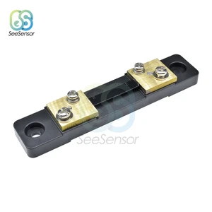 Внешний шунт 10A 20A 30A 50A 75 мВ FL-2 измеритель тока шунтирующие резисторы для цифрового амперметра