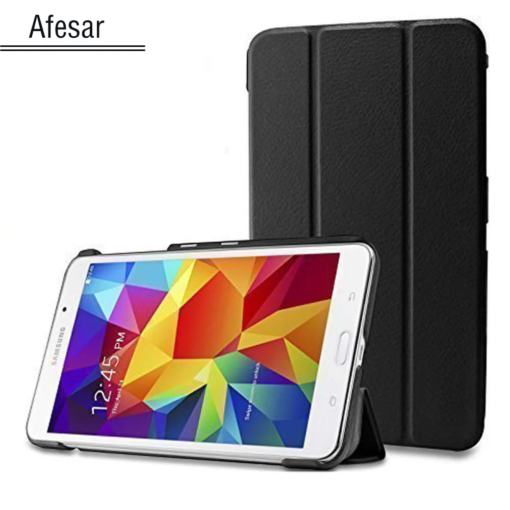 Ультратонкий чехол подставка для samsung galaxy Tab 4 7 0 ультратонкий легкий с подставкой