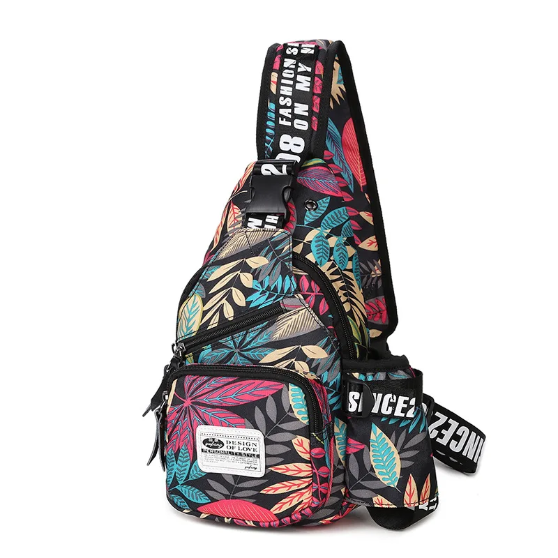 Слинг сумка нагрудная для мальчиков богемная женская мессенджер летняя пляжная