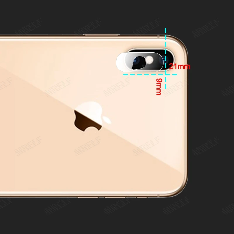 MRELF камера Len закаленное стекло для iPhone XS Max X S XR защита экрана на задней панели