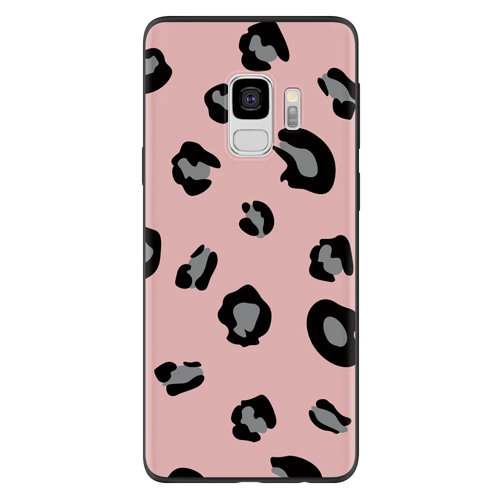 bwfen С леопардовым принтом из термопластика чехол для samsung Galaxy M10 M20 A40 A50 J3 J5 J7 Prime S10e S10 плюс J4 J6 J8 Neo чехол Мягкая задняя крышка - Цвет: bwfen