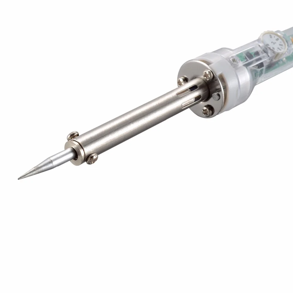 220V 60W US Adjustable Temperature Welding Soldering Iron Kit + Stand/Wire/Rosin | Электроника