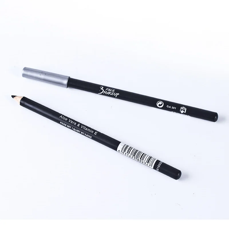 BIOAUNT 1pc Pro Women Black Eyeliner Pencil Makeup Waterproof Brown Eye Liner Pencils Beauty Young Girls' Eyes Pen Make Up Tools |