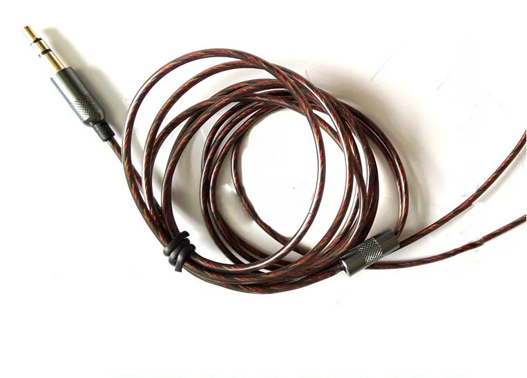 10 шт. кабель наушников Замена Съемная 5N OFC DIY Ремонт Провода для IE80 Shure Бесплатная