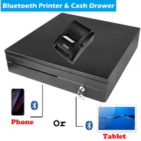free p o s pos system loyverse bluetooth thermal receipt printer with cash drawer support android device connect