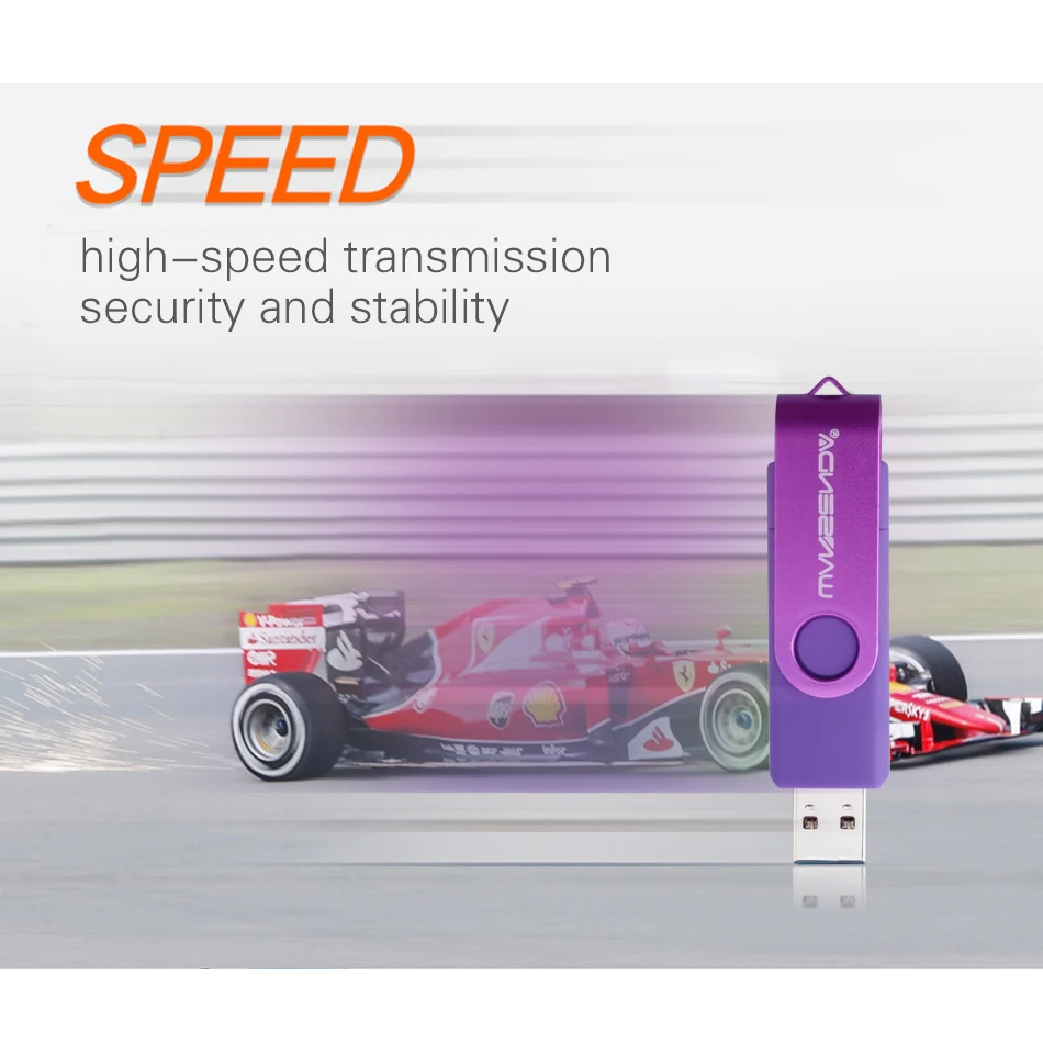 Флеш накопитель WANSENDA USB 3 0 256 ГБ 128 64 OTG флеш 32 высокоскоростной Флешка 16 8 флешка для