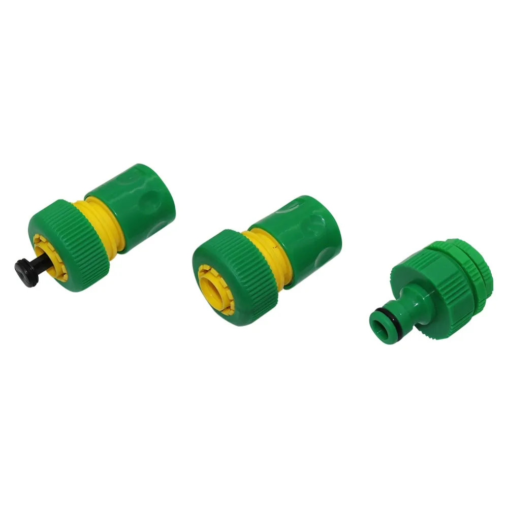 

Car wash Quick connector kit Water gun Adapter Joint 3/4" Hose connector Garden Water hose Connectors fittings 1 Set