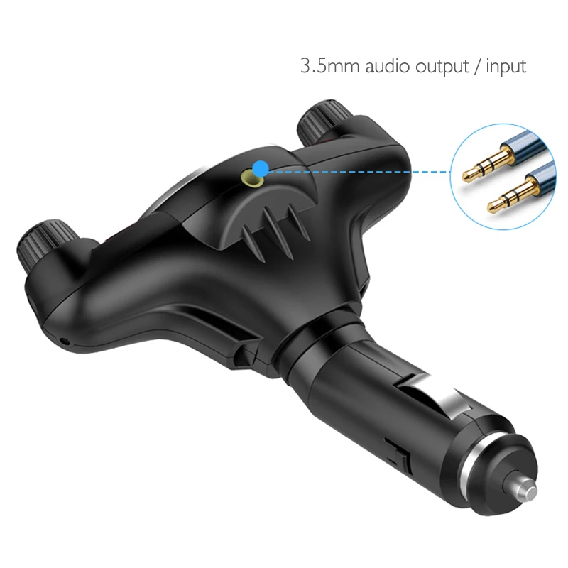 FDOMAIN Новый беспроводной Bluetooth автомобильный комплект громкой связи Авто MP3 плеер