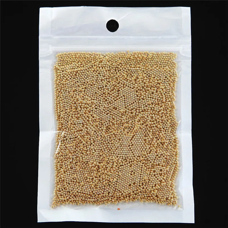 50 г Золотая Серебряная Икра микро бусины Рыба Яйцо шарик для маникюра 3D украшения