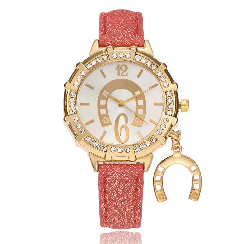 Женские часы с кристаллами LASPERAL минималистичные цифрами кварцевые из