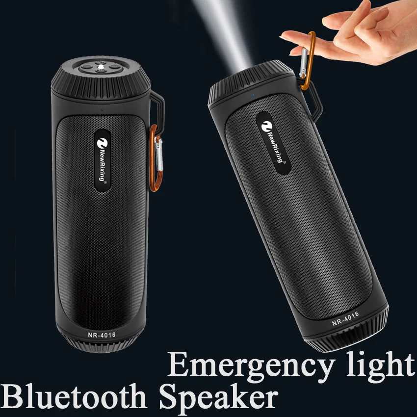 Портативный светодиодный Bluetooth динамик для спорта на открытом