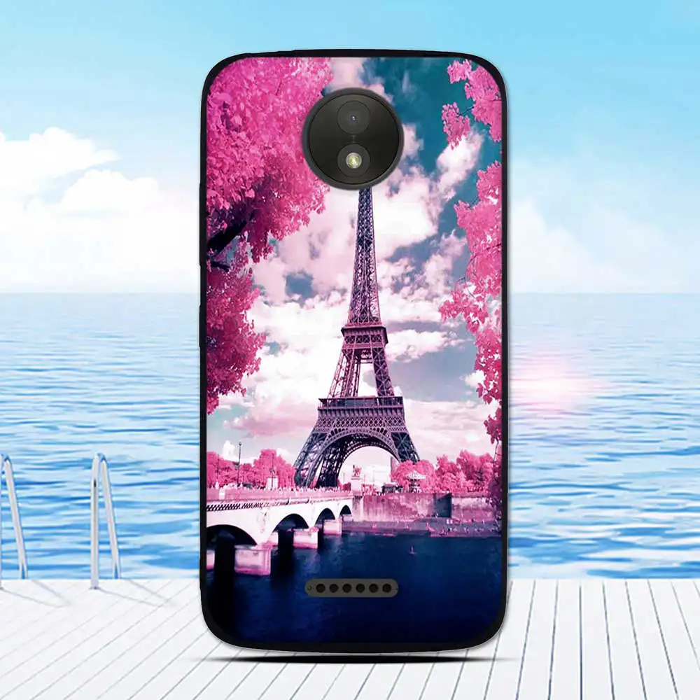 7 Для Moto C Plus Чехол Мягкий ТПУ чехол для телефона для Motorola C Plus XT1723 XT1724 чехол s Силиконовая задняя крышка для 5,0 дюймов Capas Fundas - Цвет: 7