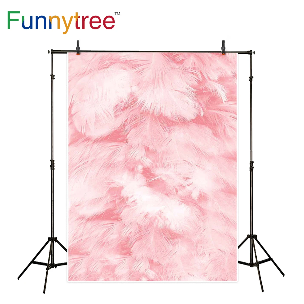 

Funnytree photography backdropsPink feather photocall photography studio funds new photographic backdrops