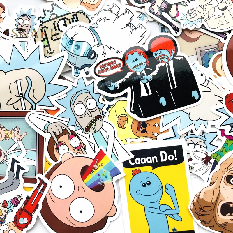 35 шт./лот наклейки с изображением американского драмы дедушки и внука наклейка