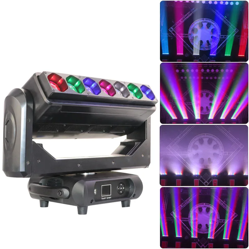 Новинка 2019 светодиодный прожектор dj с движущейся головкой для шоу | Освещение