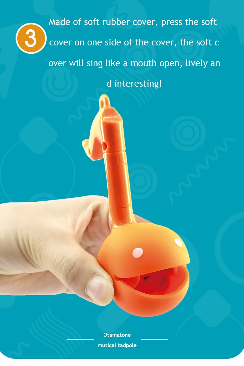 Знаменитые песни Otamatone музыкальные игрушки для детей Tadpole электронные музыкальные инструменты Мелодия инструмент Электронный орган образование игрушки