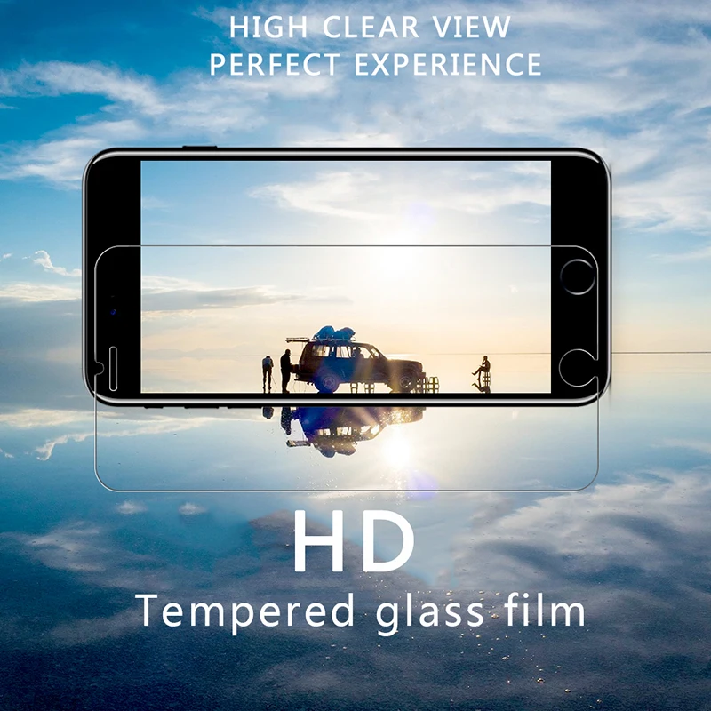Закаленное стекло 9H 2.5D для iPhone 7 6 Plus 8 X защита экрана iphone полная экрана|Защитные