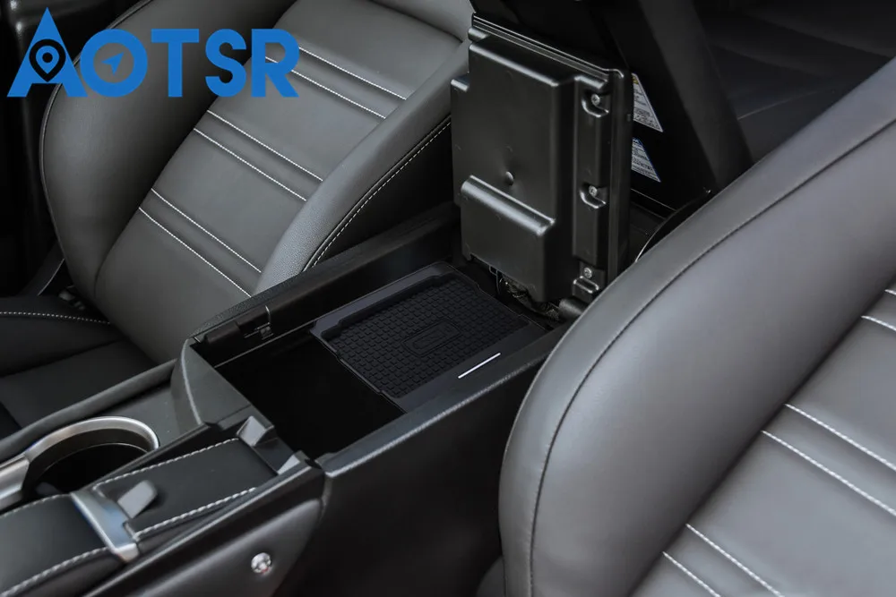 Автомобильное беспроводное зарядное устройство Aotsr QI для Lexus NX 2015 2017