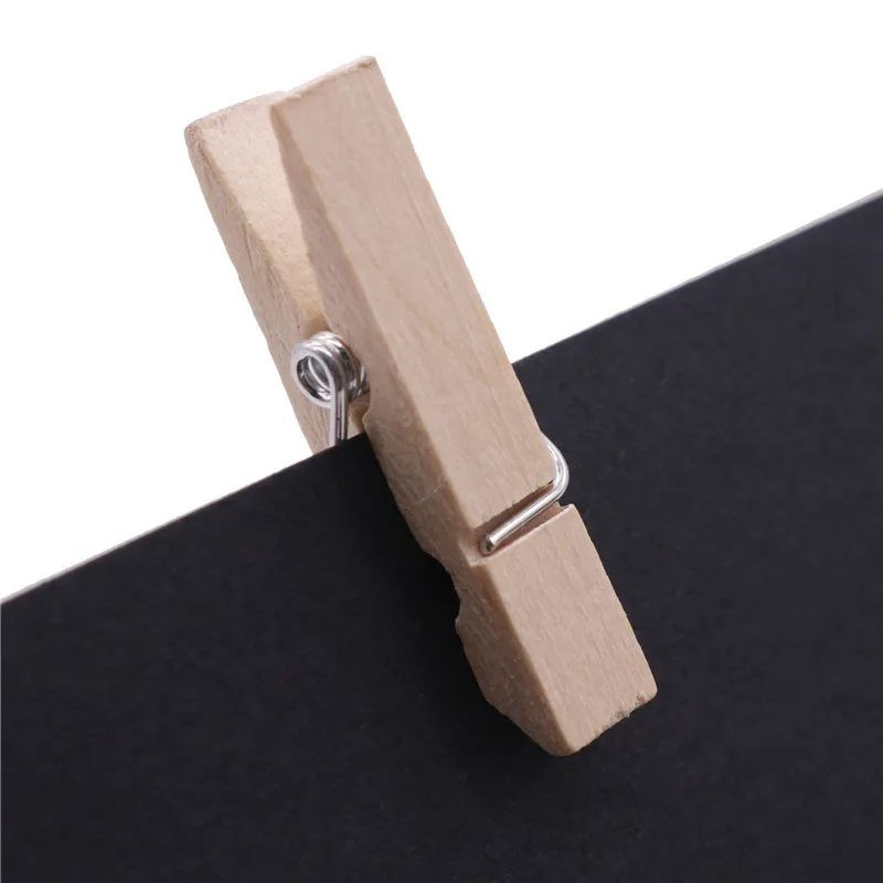 Оптовая продажа очень маленькие прищепки из натурального дерева размером 35 мм X 7