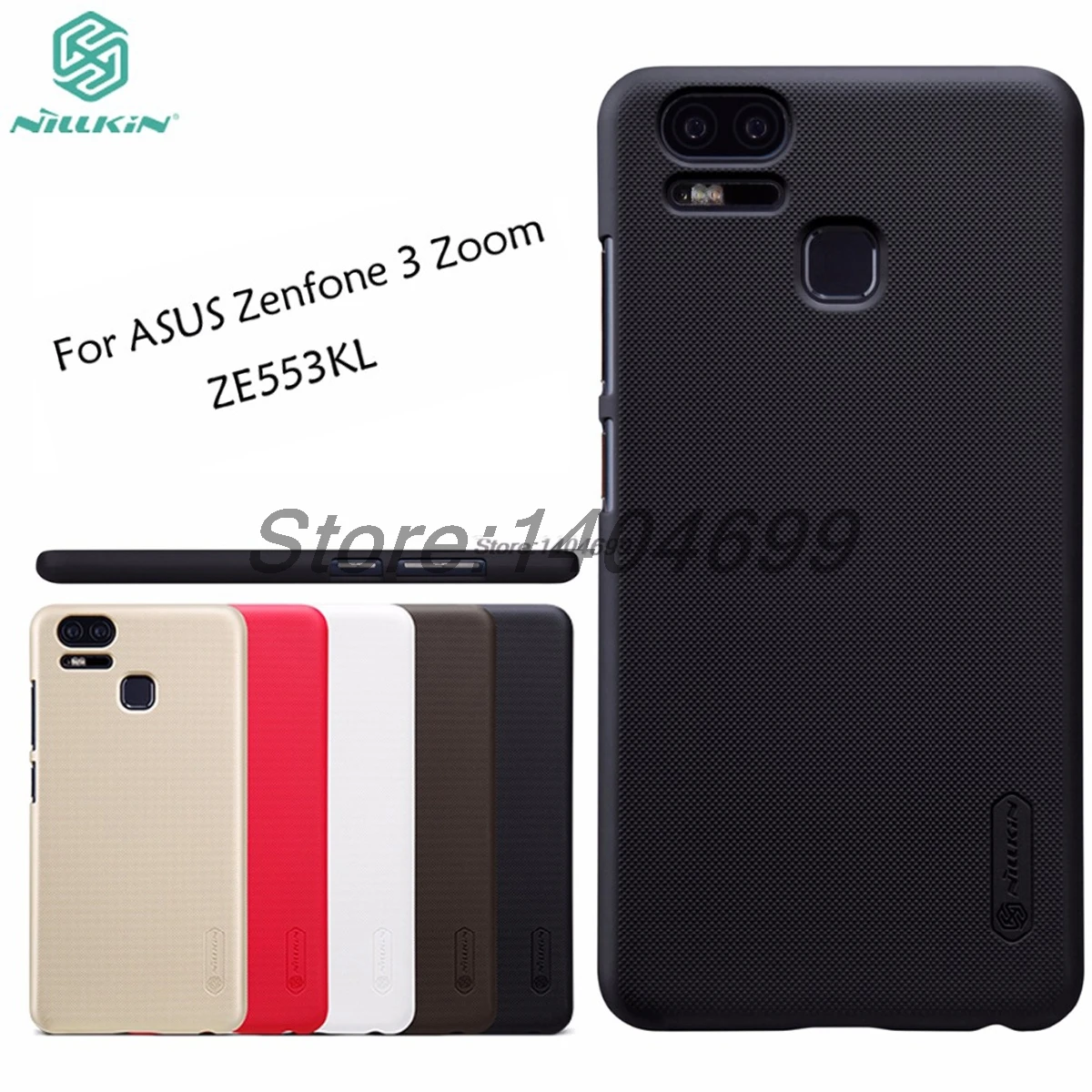 Чехол Nillkin для ASUS Zenfone 3 Zoom ZE553KL матовый защитный жесткий чехол накладка из