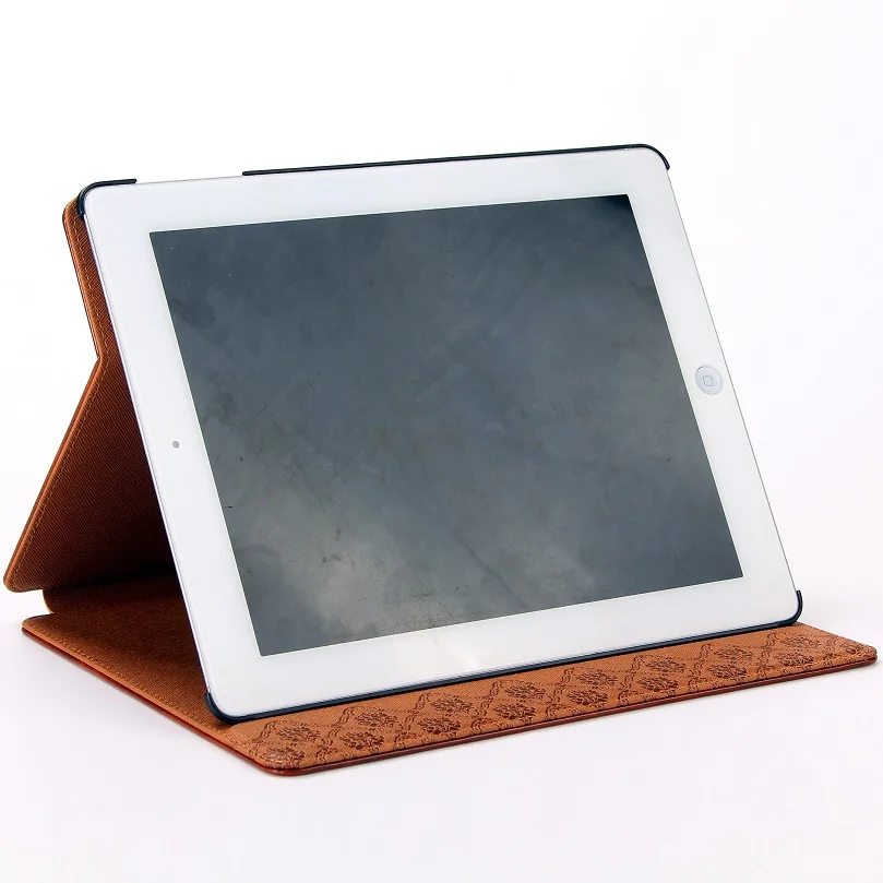 Solque Ретро Винтаж из искусственной кожи флип чехол Smart Case для iPad 9 7 дюйма Капа 2017 A1822