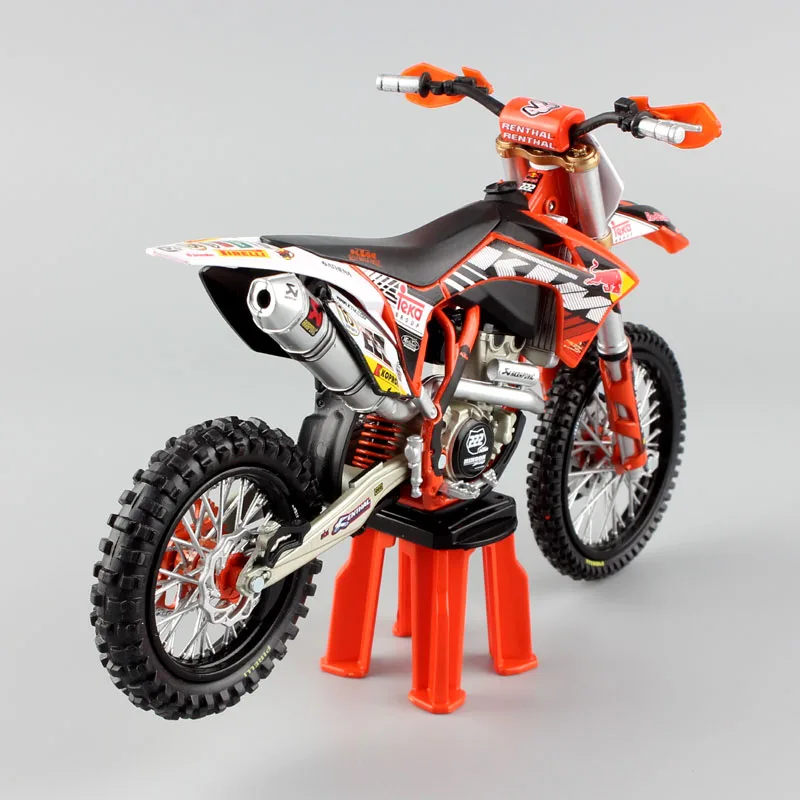 1 12 Масштаб Мини red bull KTM SXF 350 2011 antonio No#222 мотоцикл redbull MX Мотокросс литая под давлением модель dirt ENDURO гоночный велосипед игрушка