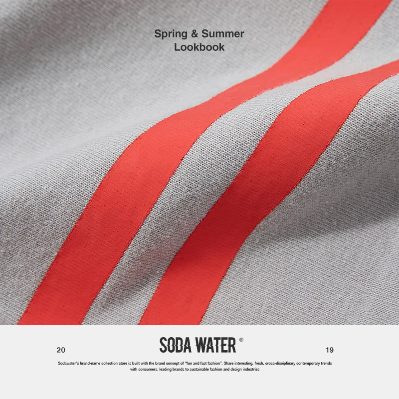 SODA WATER 2019 Summer Tshirt Slim Fit Fitness Solid Colour T shirt Male Men Tops Brand Clothing Streetwear Tee 91162S|Мужские