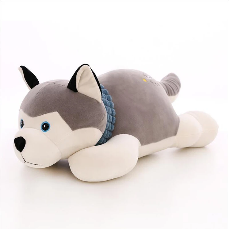 Плюшевая подушка Hasky Plushie мягкая мультяшная игрушка в виде животного милая хаски