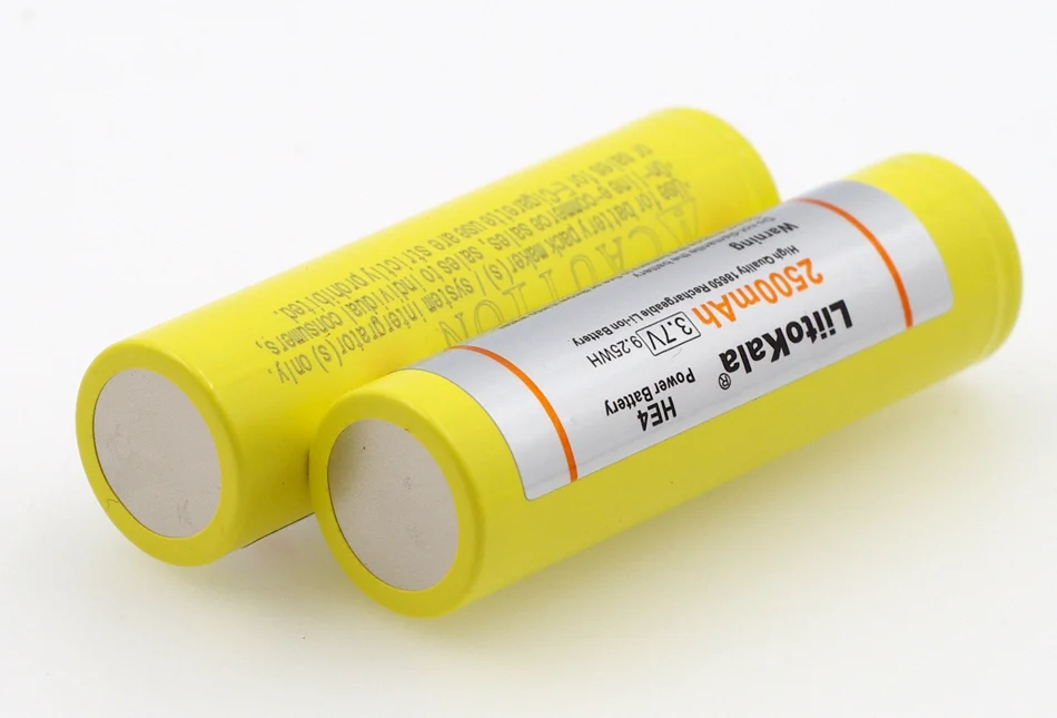 4 шт. новый оригинальный 3 7 V 18650 2500mAh литий-ионный аккумулятор HE4 20A разрядка Макс 30A